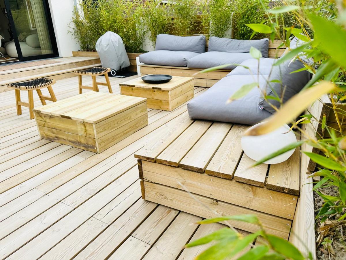 Villa O Wood & Chic Cucq Exterior foto